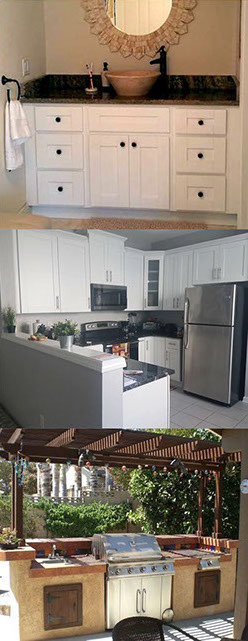 Custom stone and granite counter tops for kitchens, bathrooms and outdoor kitchens. Tampa, Florida